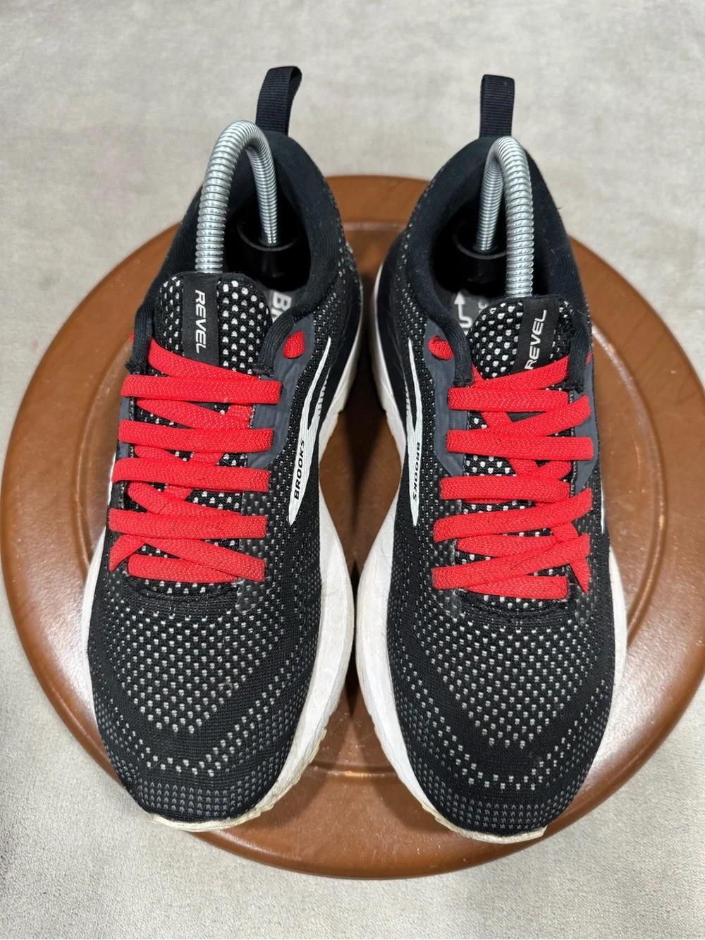 Brooks Revel Running Shoes with Red Laces